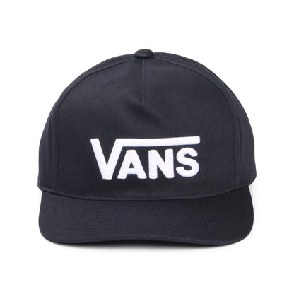 Vans Drop V Log Curved Brim Snapback Cap - Mitternachtblau-Weiß