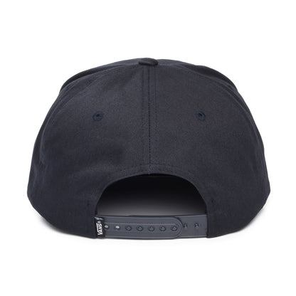 Vans Drop V Log Curved Brim Snapback Cap - Mitternachtblau-Weiß