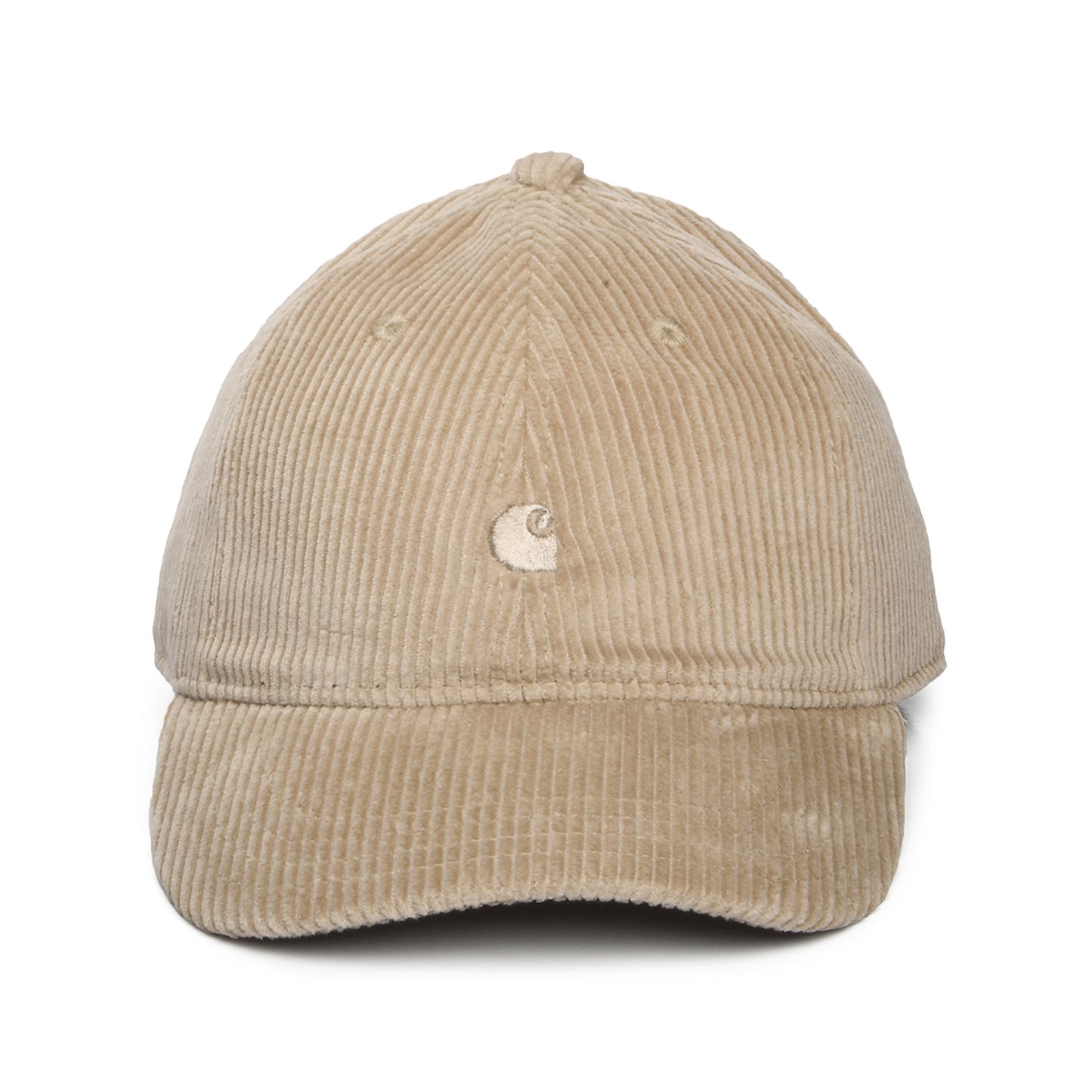 Carhartt WIP Harlem Wide Wale Corduroy Baseball Cap - Steingrau
