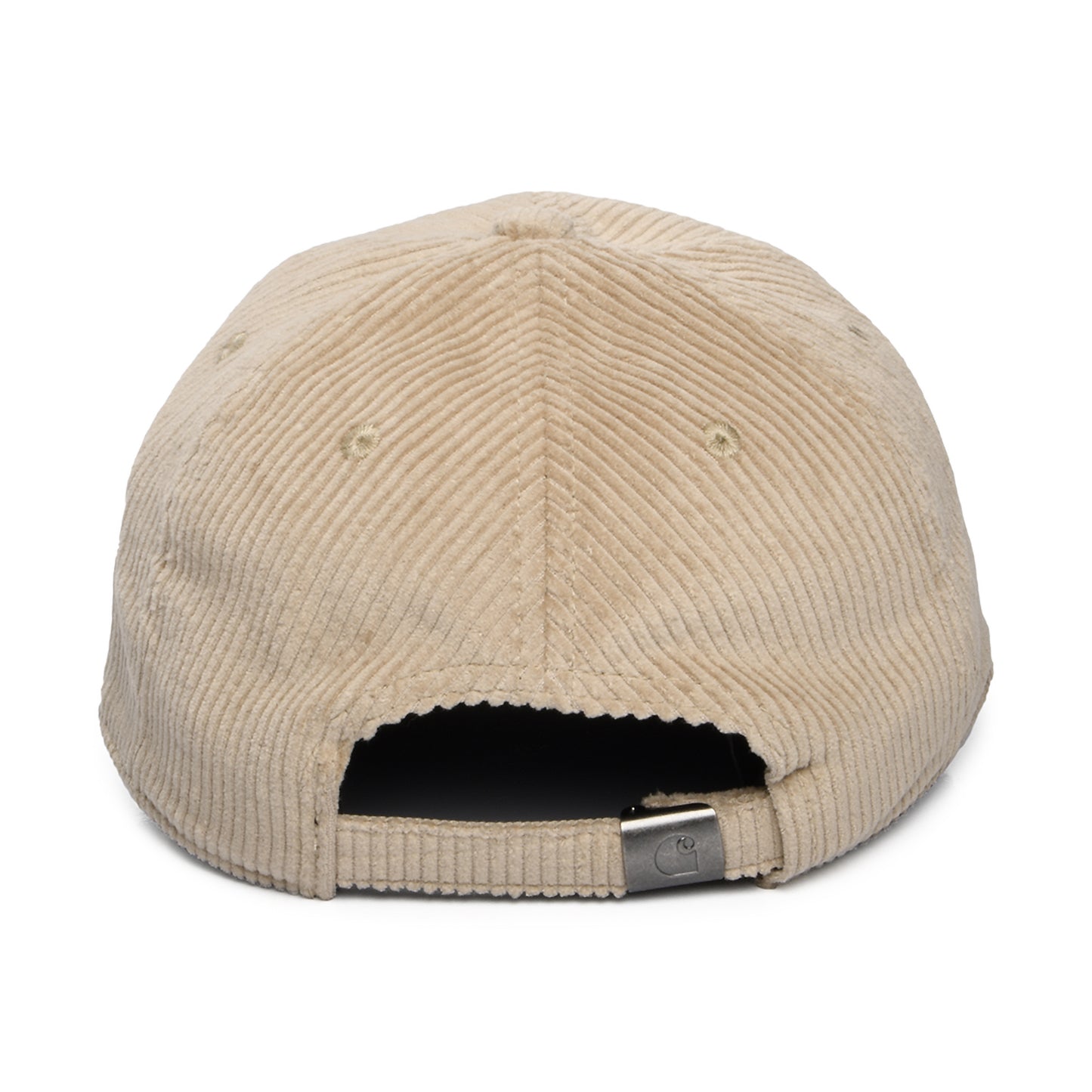 Carhartt WIP Harlem Wide Wale Corduroy Baseball Cap - Steingrau