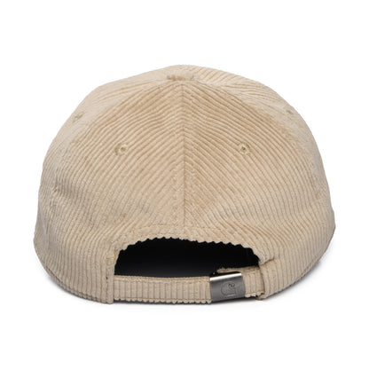 Carhartt WIP Harlem Wide Wale Corduroy Baseball Cap - Steingrau