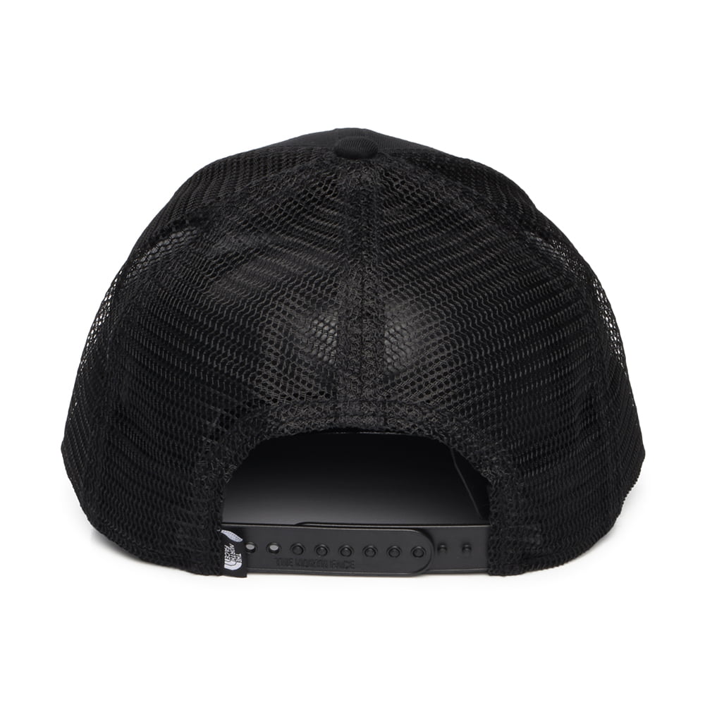 The North Face Embroidered Mudder Recycled Trucker Cap - Schwarz