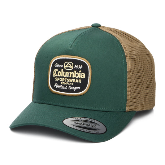 Columbia Beer Label Road Ready Trucker Cap - Grün