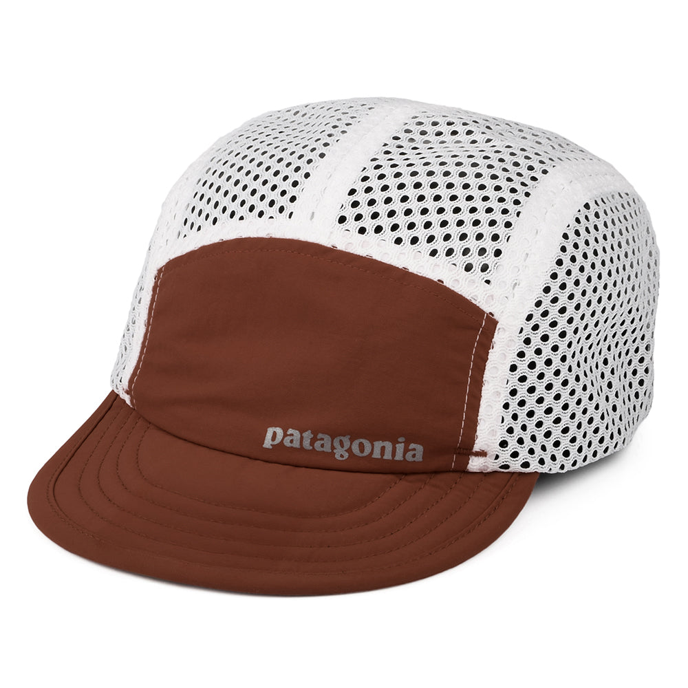 Patagonia Duckbill Recycled 5 Paneelen Cap - Rostrot-Weiß