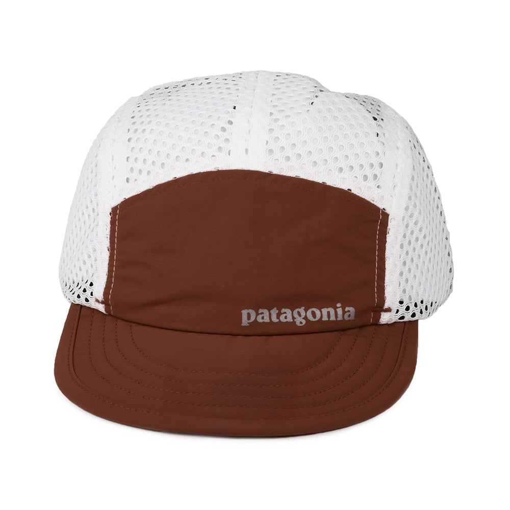 Patagonia Duckbill Recycled 5 Paneelen Cap - Rostrot-Weiß