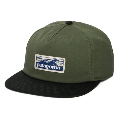 Patagonia Boardshort Label Funfarer Baseball Cap aus organischer Baumwolle - Grün