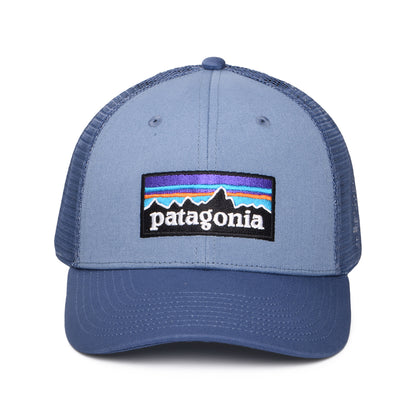Patagonia P-6 Logo LoPro Trucker Cap aus organischer Baumwolle - Blau