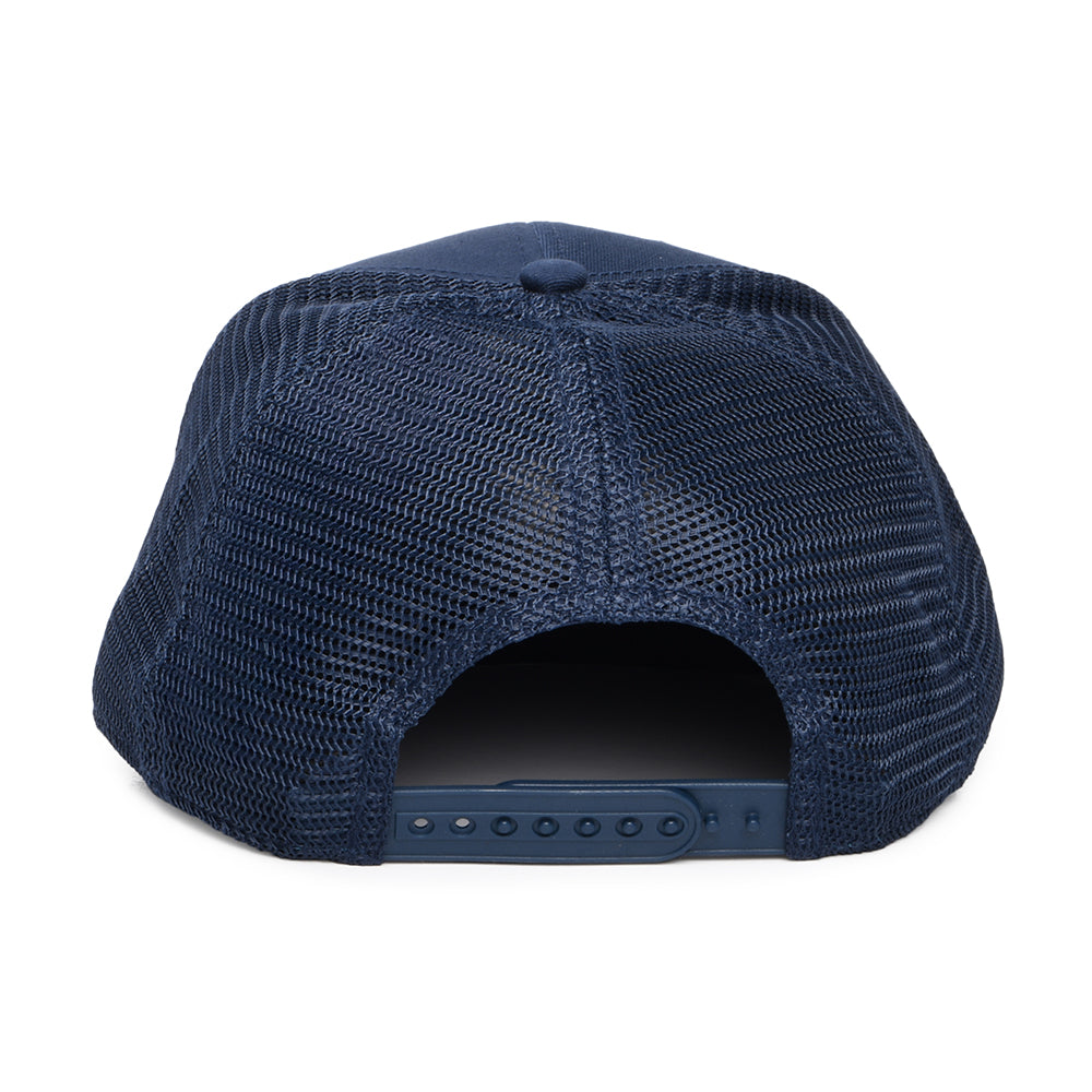 New Balance NB Stacked Patch Logo Trucker Cap - Marineblau