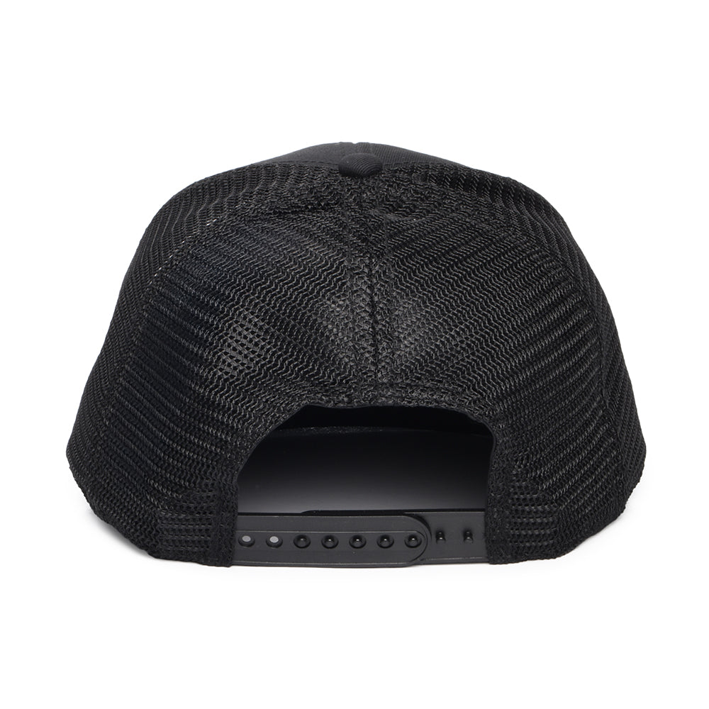 New Balance NB Stacked Patch Logo Trucker Cap - Schwarz