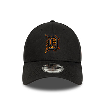 New Era 9FORTY Detroit Tigers Baseball Cap - MLB Team Outline - Schwarz-Toffee