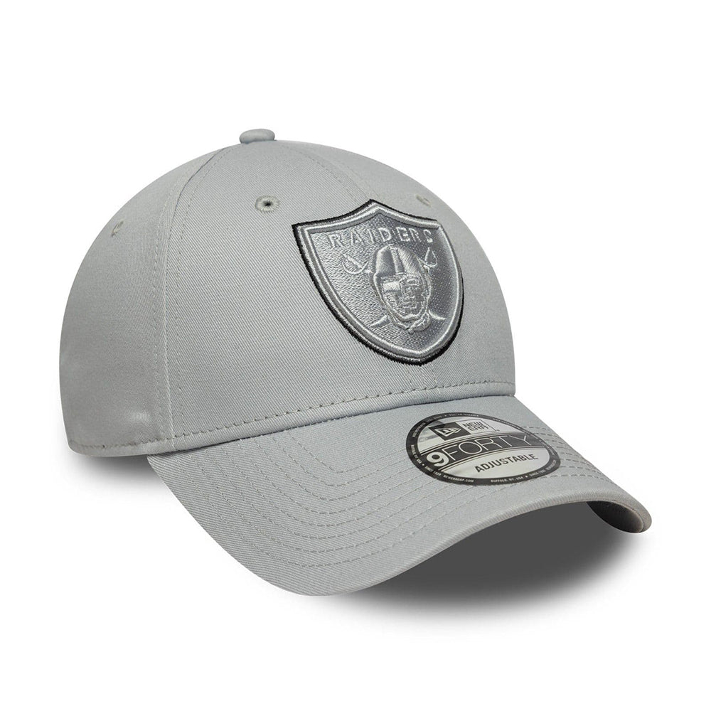 New Era 9FORTY Las Vegas Raiders Baseball Cap - NFL Team Outline - Grau-Graphitgrau