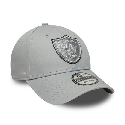 New Era 9FORTY Las Vegas Raiders Baseball Cap - NFL Team Outline - Grau-Graphitgrau