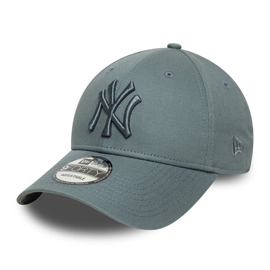 New Era 9FORTY New York Yankees Baseball Cap - MLB League Essential II - Blaugrau