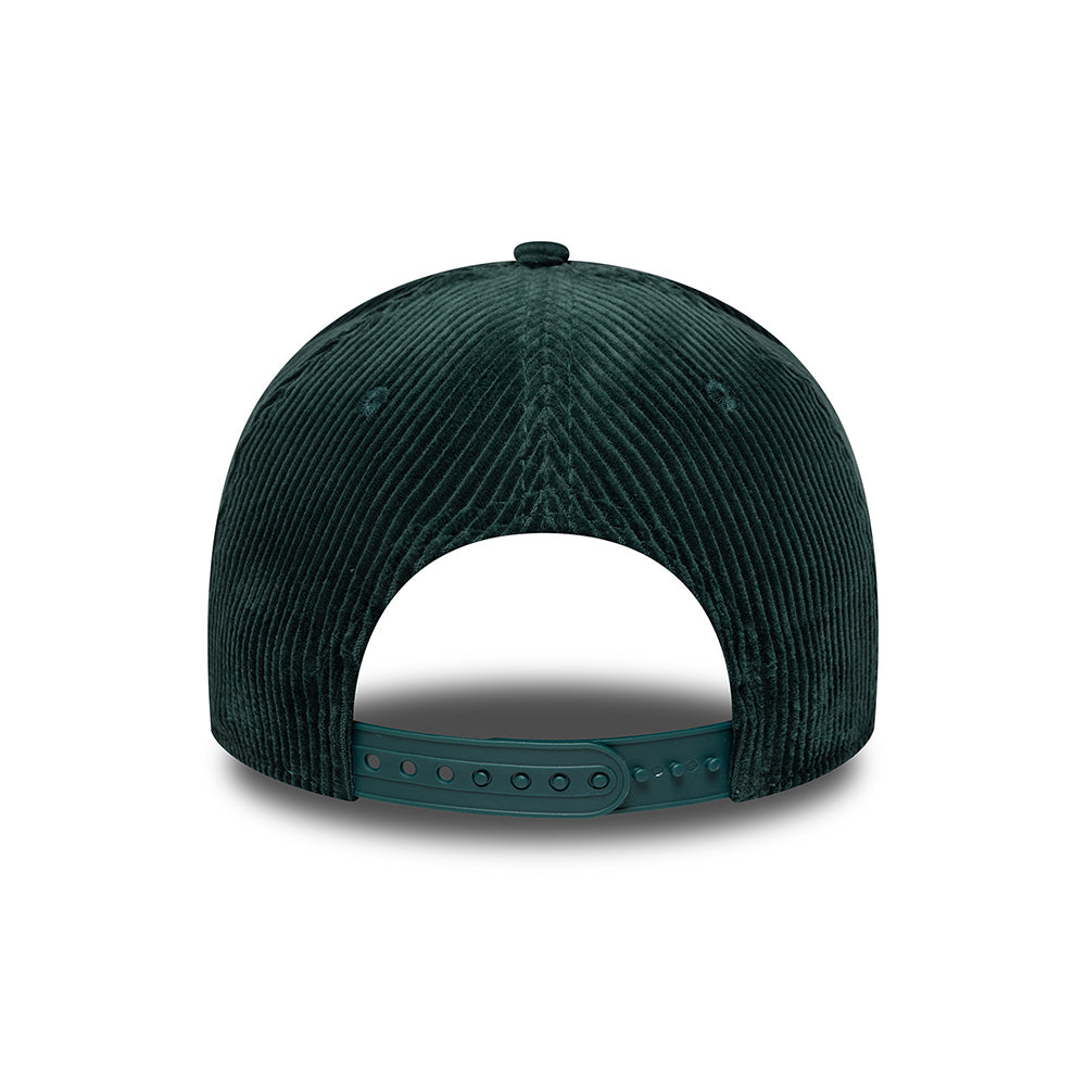 New Era 9FORTY A-Frame Snapback Cap - NE Patch Cord - Tiefes Türkis