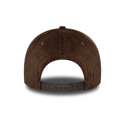 New Era 9FORTY A-Frame Snapback Cap - NE Patch Cord - Braun