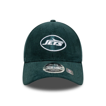 New Era 9FORTY New York Jets Baseball Cap - NFL Cord - Tiefes Türkis
