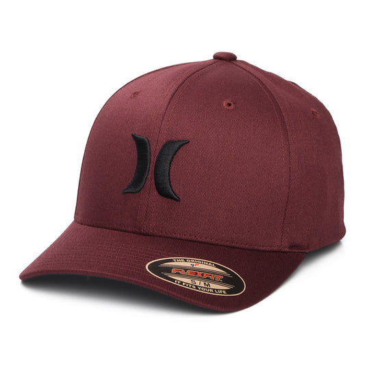 Hurley One & Only Flexfit Baseball Cap - Tiefrot