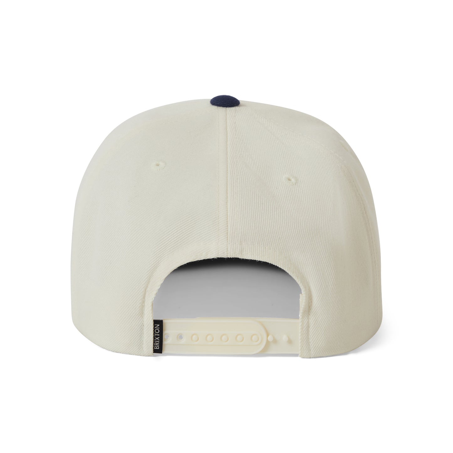 Brixton Oath III Snapback Cap - Cremeweiß-Mitternachtblau