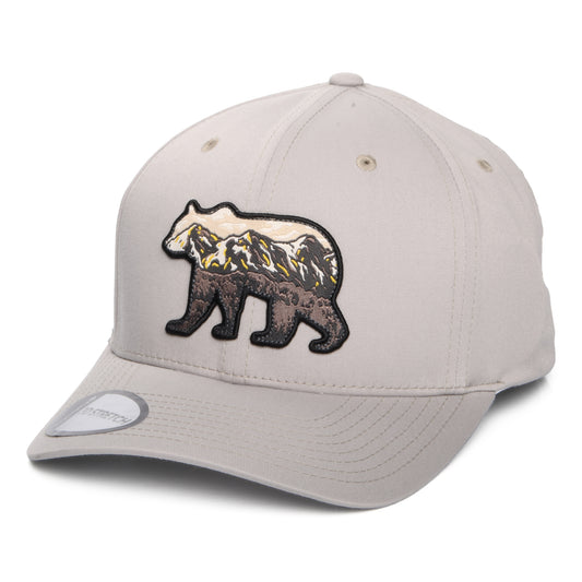 Columbia Scenic Stroll Lost Lager 3D Stretch Flexfit Snapback Cap - Grau