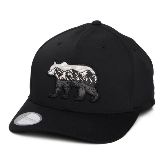 Columbia Scenic Stroll Lost Lager 3D Stretch Flexfit Snapback Cap - Schwarz