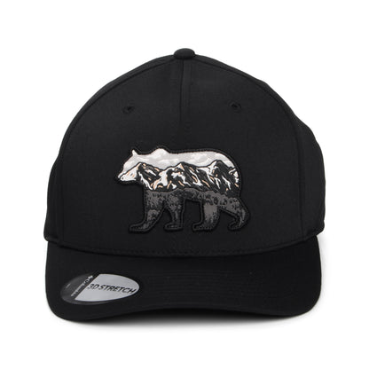 Columbia Scenic Stroll Lost Lager 3D Stretch Flexfit Snapback Cap - Schwarz