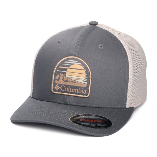 Columbia Peaceful Perspective Flexfit Trucker Cap - Dunkelgrau-Steingrau