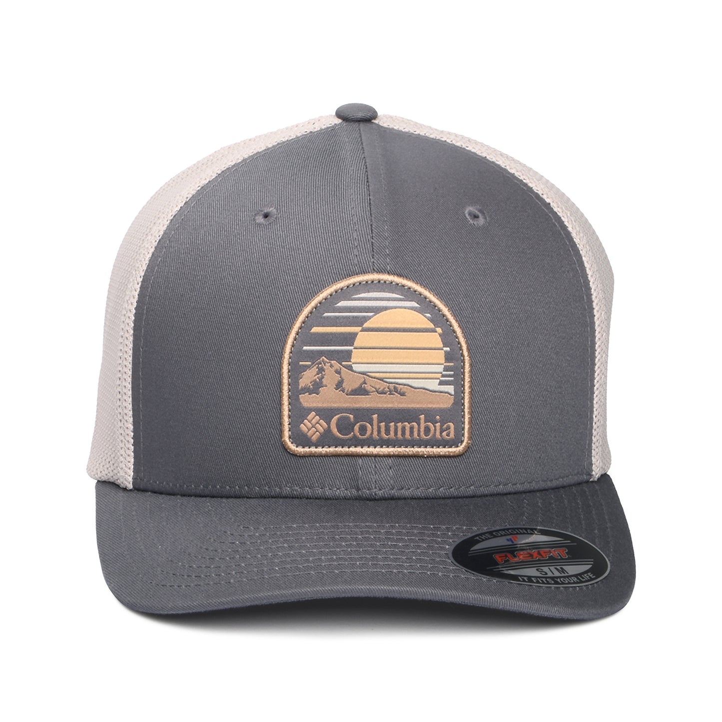 Columbia Peaceful Perspective Flexfit Trucker Cap - Dunkelgrau-Steingrau