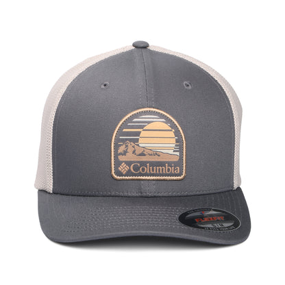 Columbia Peaceful Perspective Flexfit Trucker Cap - Dunkelgrau-Steingrau