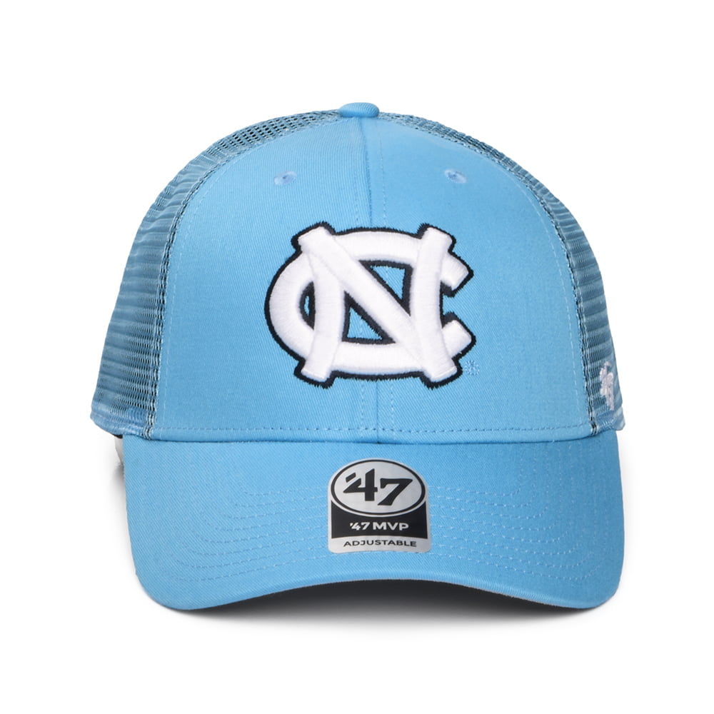 47 Brand North Carolina Tar Heels Trucker Cap NCAA Branson MVP - Hellblau