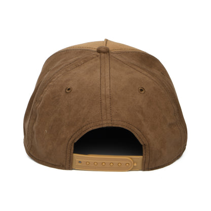 Stetson Buffalo Horn Snapback Cap - Braun
