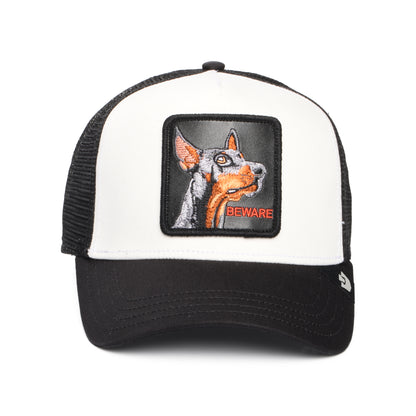 Goorin Beware Trucker Cap - Weiß-Schwarz