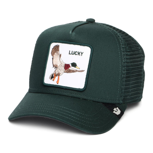 Goorin Lucky Duck Trucker Cap - Waldgrün