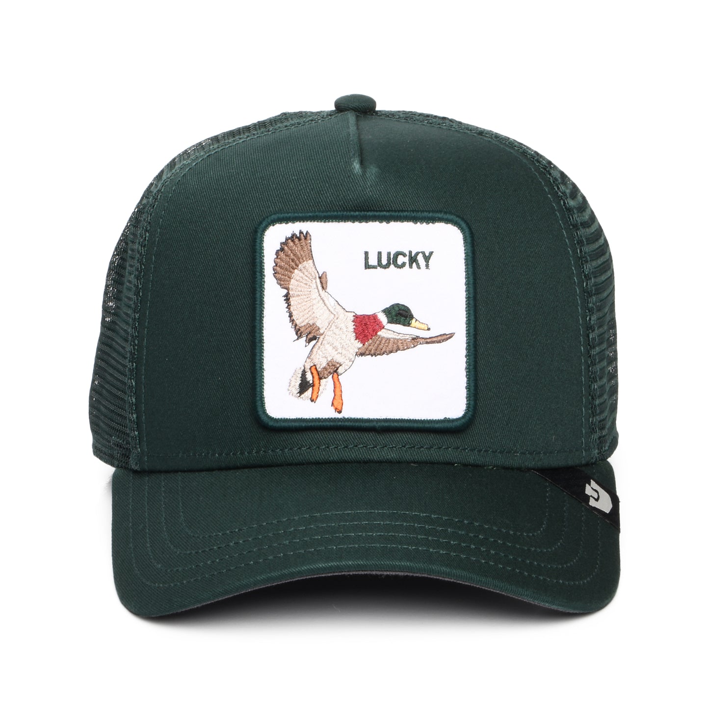 Goorin Lucky Duck Trucker Cap - Waldgrün