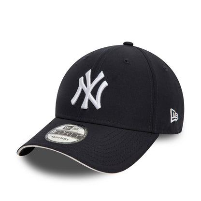 New Era 9FORTY New York Yankees Baseball Cap - MLB Microfibre - Marineblau-Weiß