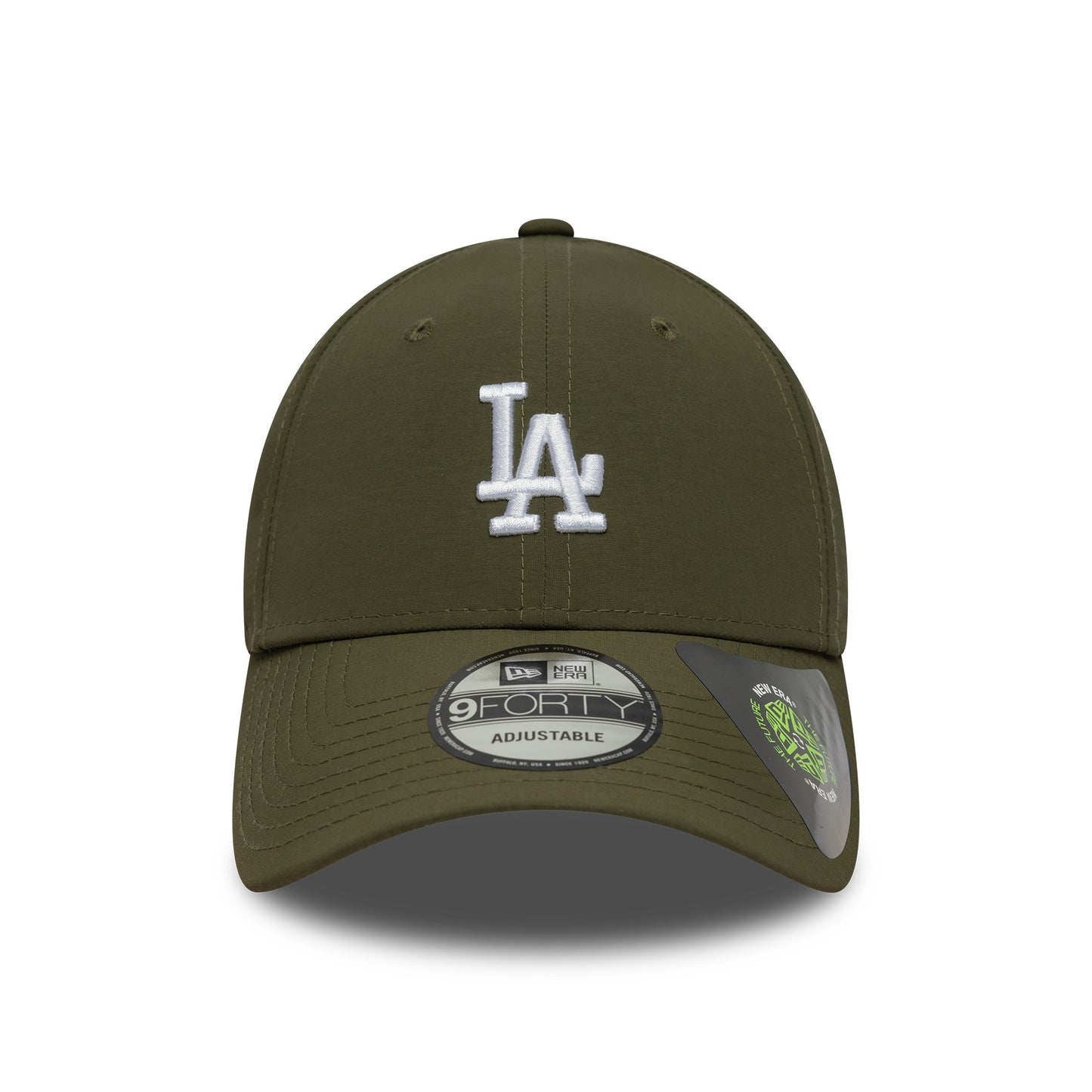 New Era 9FORTY L.A. Dodgers Baseball Cap - MLB Recycled Midi - Olivgrün-Weiß