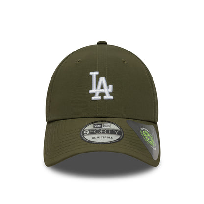 New Era 9FORTY L.A. Dodgers Baseball Cap - MLB Recycled Midi - Olivgrün-Weiß
