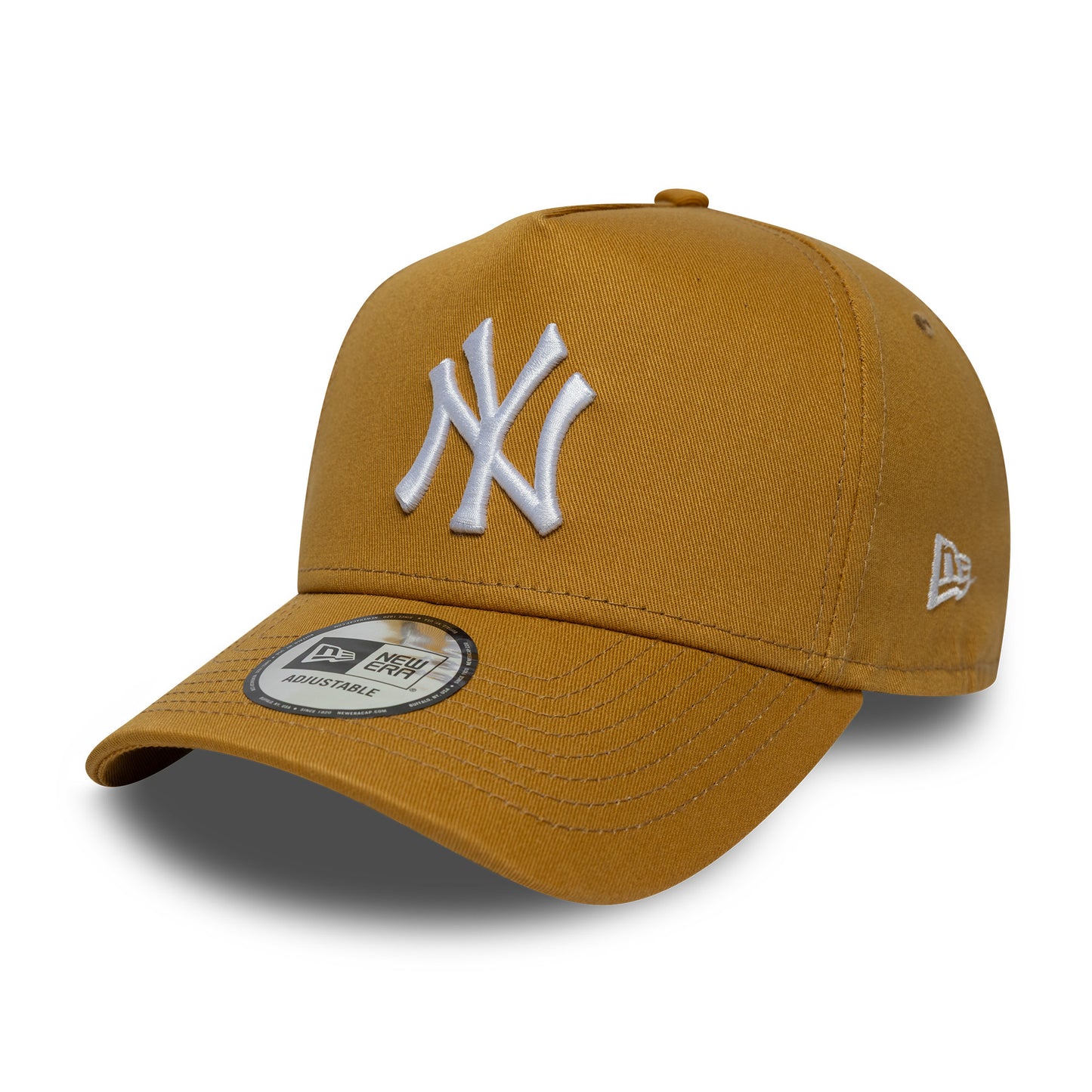 New Era 9FORTY A-Frame New York Yankees Snapback Cap - MLB League Essential - Ocker-Weiß