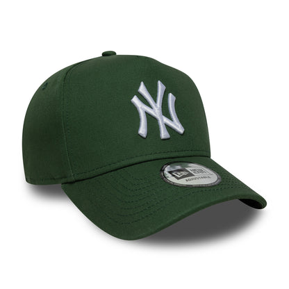 New Era 9FORTY A-Frame New York Yankees Snapback Cap - MLB League Essential - Grün-Weiß