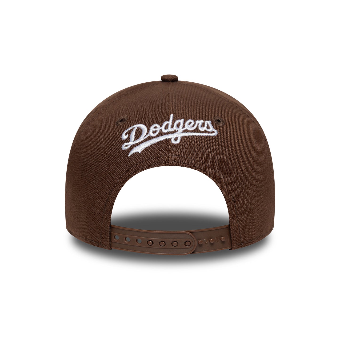 New Era 9FORTY A-Frame L.A. Dodgers Snapback Cap - MLB Outline Script - Schokolade