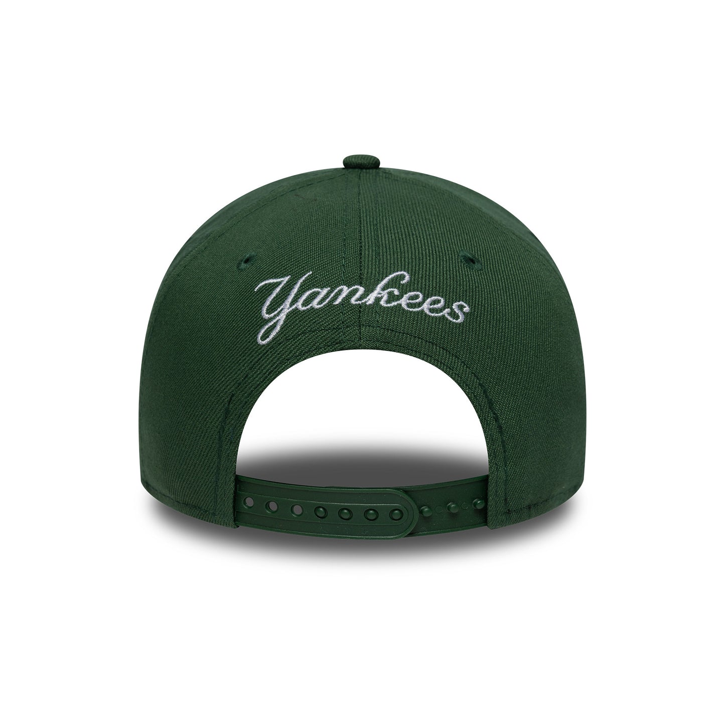 New Era 9FORTY A-Frame New York Yankees Snapback Cap - MLB Outline Script - Grün