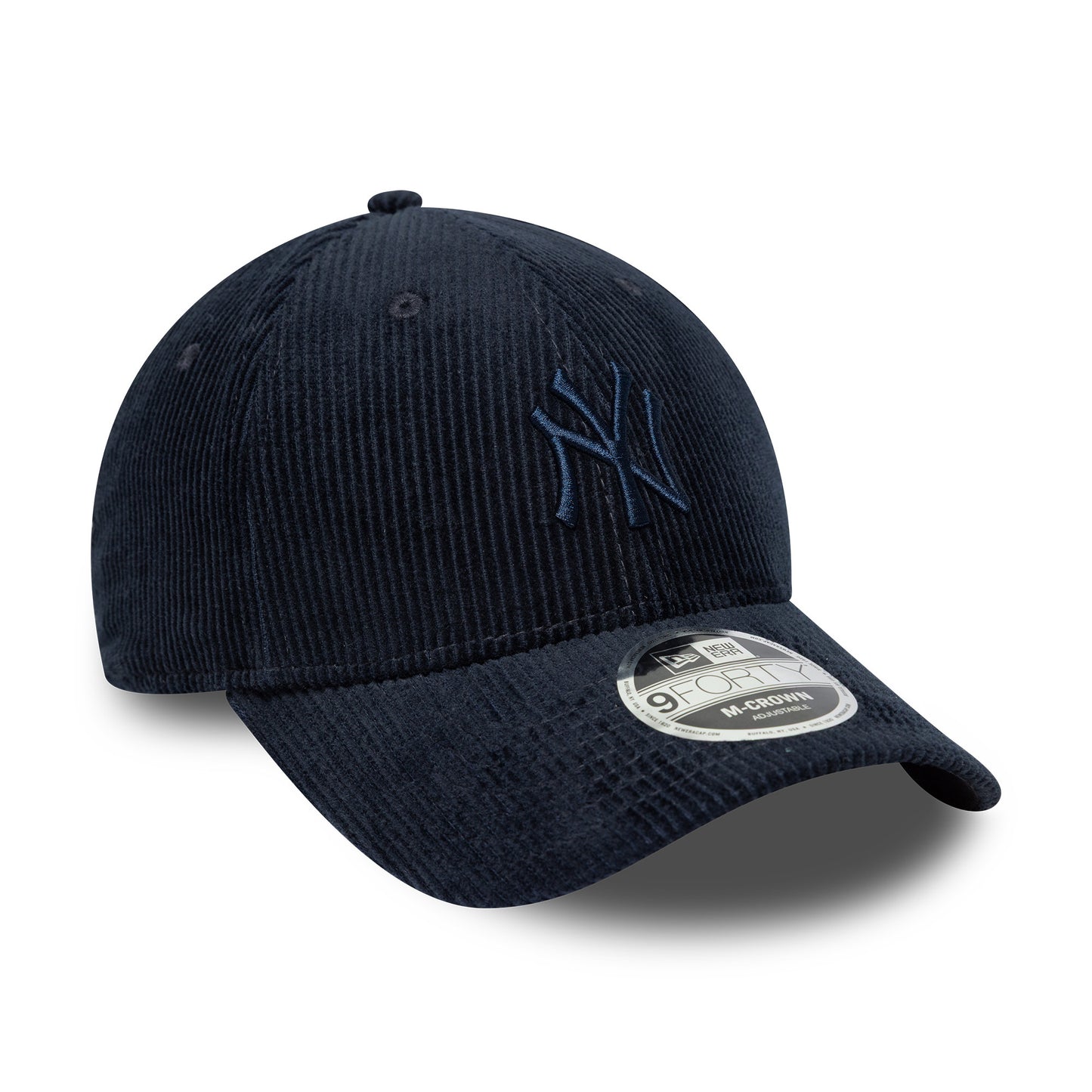 New Era 9FORTY M-Crown New York Yankees Baseball Cap - MLB Cord - Marineblau