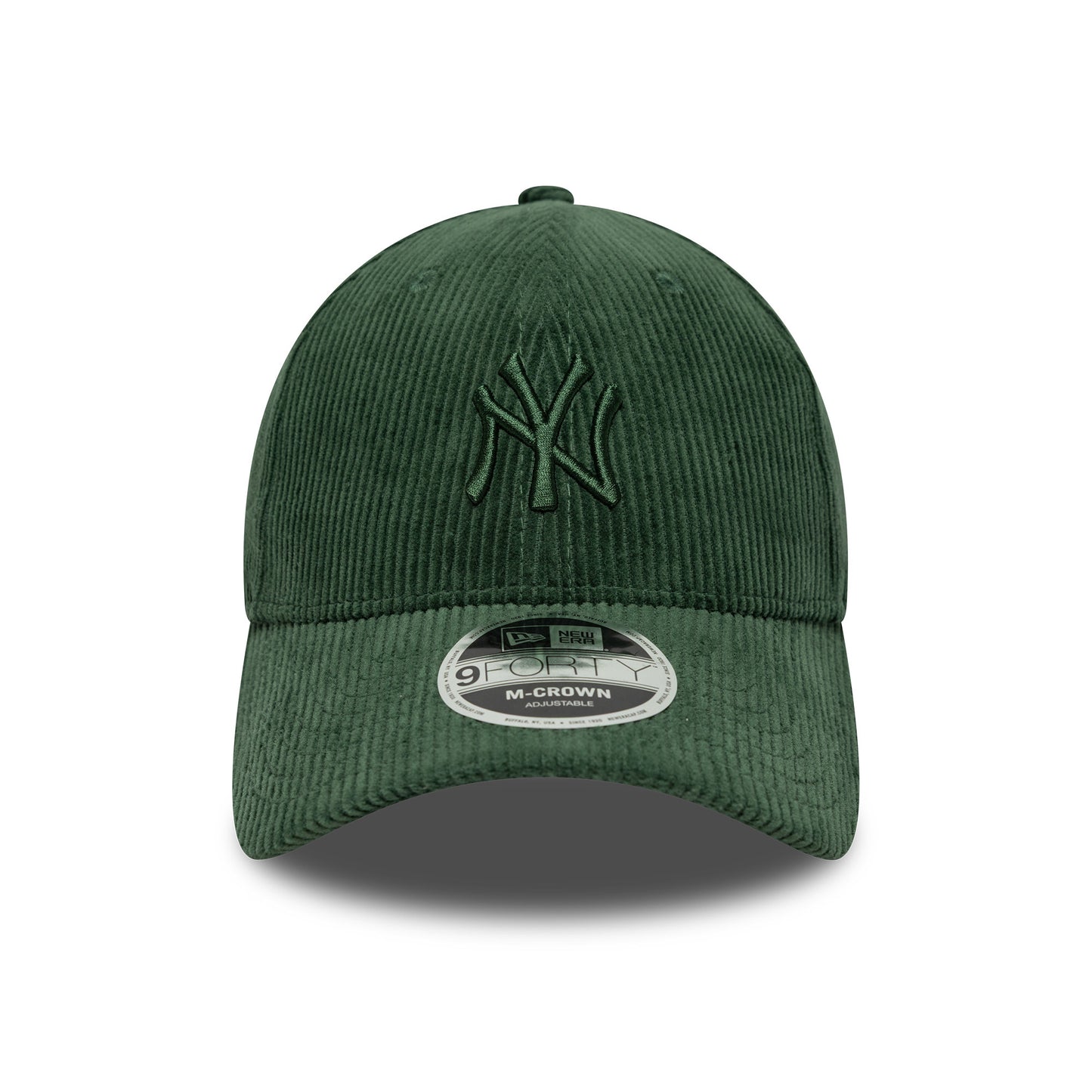 New Era 9FORTY M-Crown New York Yankees Baseball Cap - MLB Cord - Grün
