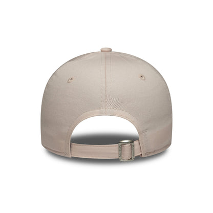 New Era Damen 9FORTY New York Yankees Baseball Cap - MLB Metallic Logo - Rosé