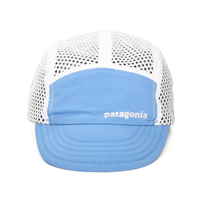Patagonia Duckbill Recycled 5 Paneelen Cap - Ozeanblau-Weiß