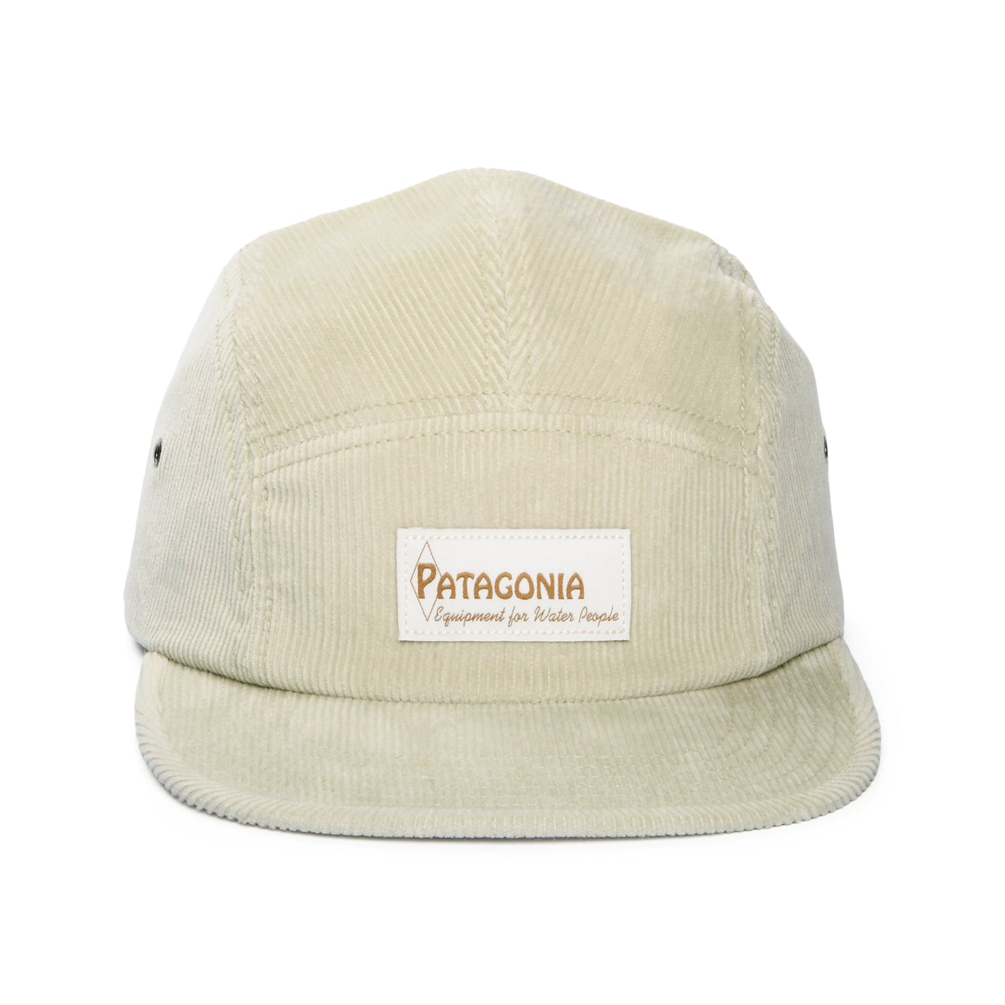 Patagonia Water People Label Graphic Maclure Kord 5 Paneelen Cap - Steingrau