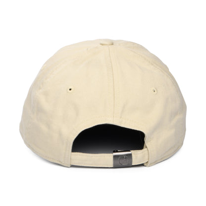 Carhartt WIP Madison Logo Baseball Cap - Steingrau-Weiß