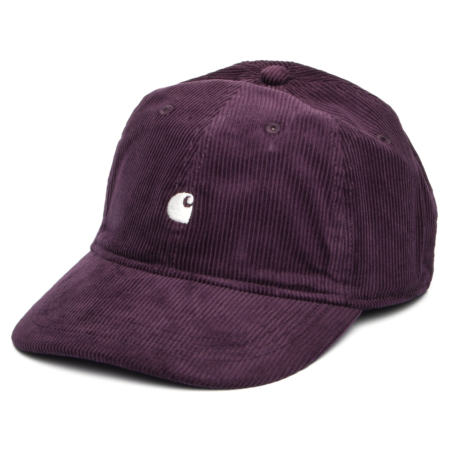 Carhartt WIP Harlem Kord Baseball Cap - Lila-Weiß