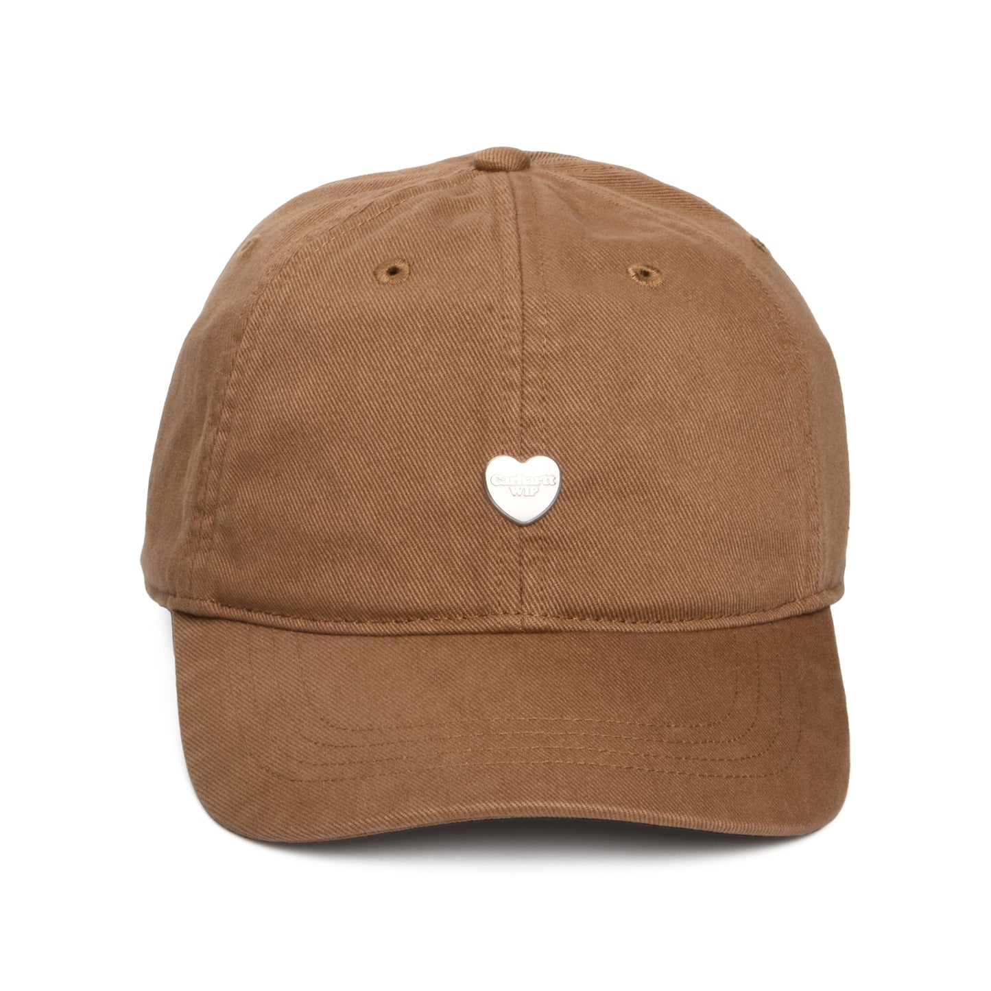 Carhartt WIP Heart Metal Baseball Cap - Braun