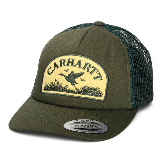 Carhartt WIP Take Off Trucker Cap - Olivgrün