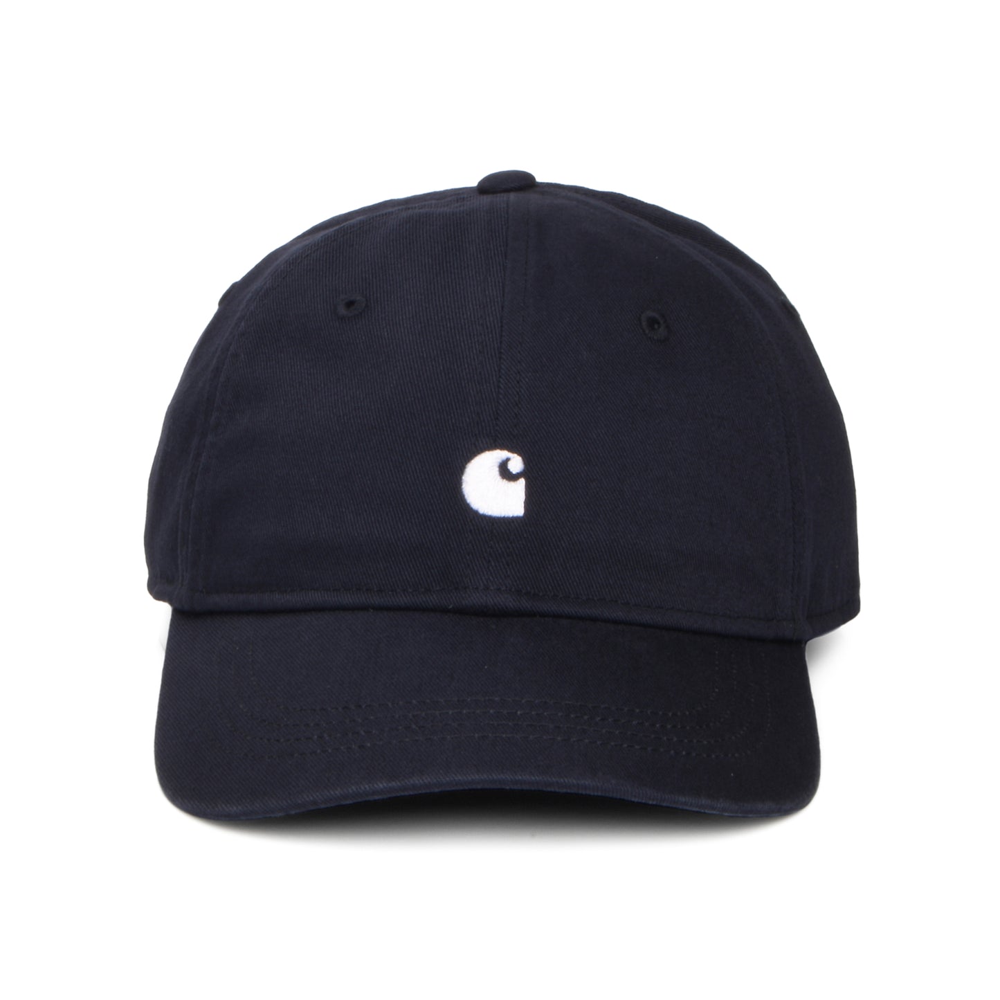 Carhartt WIP Madison Logo Baseball Cap - Dunkles Marineblau-Weiß